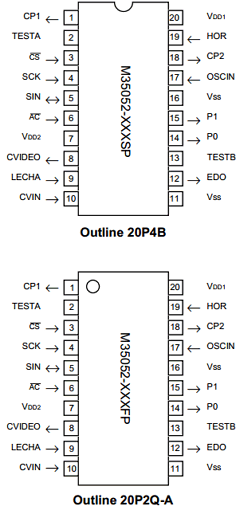 M35052 Datasheet PDF Mitsumi