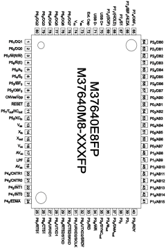 M37640E8-XXXFP Datasheet PDF Mitsumi