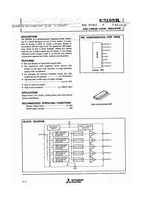 M51903L Datasheet PDF Mitsumi