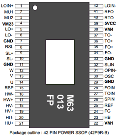 M63013 Datasheet PDF Mitsumi