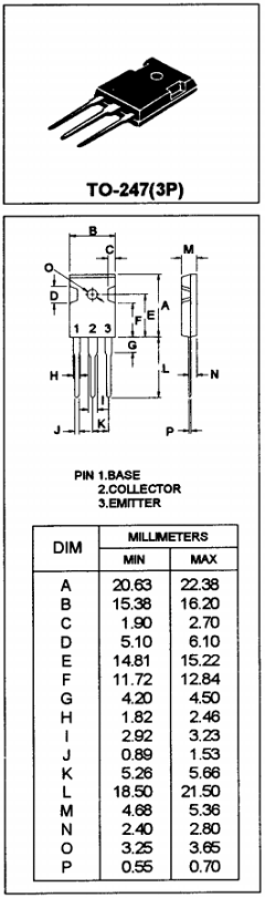 C2837 Datasheet PDF Mospec Semiconductor