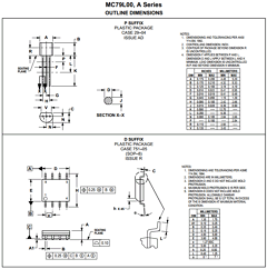 MC79L00 Datasheet PDF Motorola => Freescale