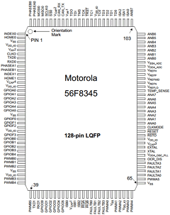 MC56F8345MFG60 Datasheet PDF Motorola => Freescale