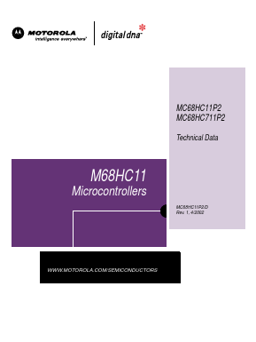 MC68HC711P2CFN3 Datasheet PDF Motorola => Freescale