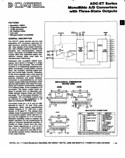 ADC-ET8BM Datasheet PDF Murata Manufacturing
