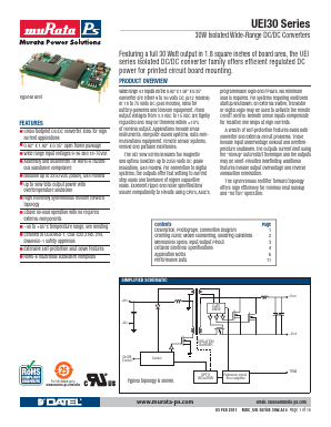 UEI30-033-Q12N-C Datasheet PDF Murata Manufacturing