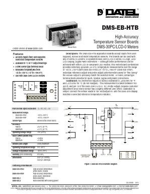 DMS-EB-HTBF Datasheet PDF Murata Manufacturing