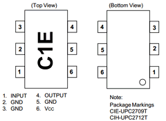 UPC2709T Datasheet PDF NEC => Renesas Technology