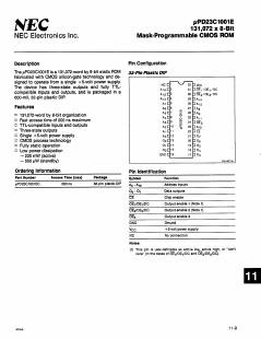 UPD23C1001EC Datasheet PDF NEC => Renesas Technology