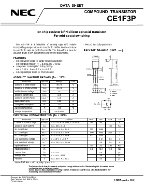CE1F3P Datasheet PDF NEC => Renesas Technology