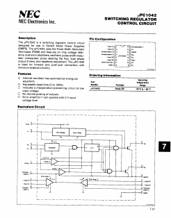 UPC1042 Datasheet PDF NEC => Renesas Technology