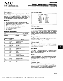 UPB8284A Datasheet PDF NEC => Renesas Technology