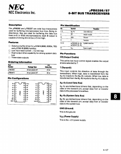 UPB8287 Datasheet PDF NEC => Renesas Technology