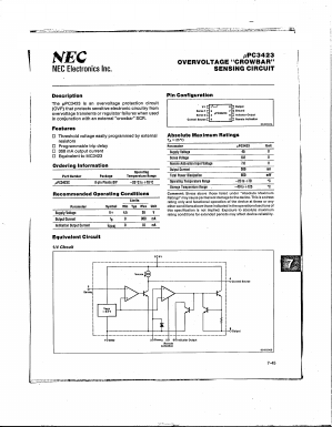 UPC3423C Datasheet PDF NEC => Renesas Technology