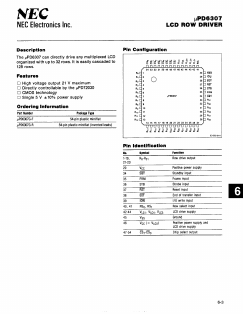 UPD6307 Datasheet PDF NEC => Renesas Technology