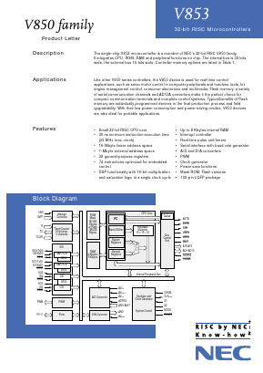 UPD703003AGC-25 Datasheet PDF NEC => Renesas Technology