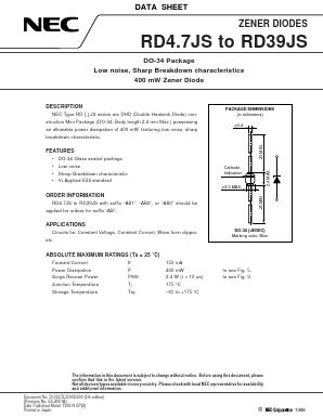 RD10JS Datasheet PDF NEC => Renesas Technology