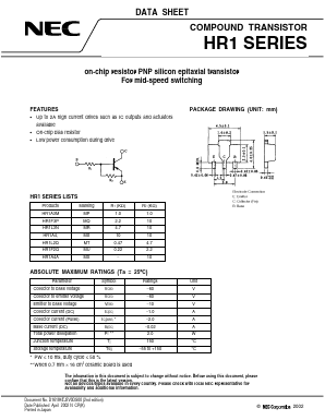 HR1A4M Datasheet PDF NEC => Renesas Technology
