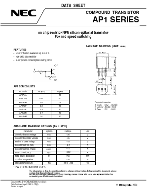 AP1A3M Datasheet PDF NEC => Renesas Technology