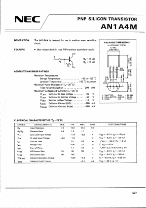 AN1A4M Datasheet PDF NEC => Renesas Technology