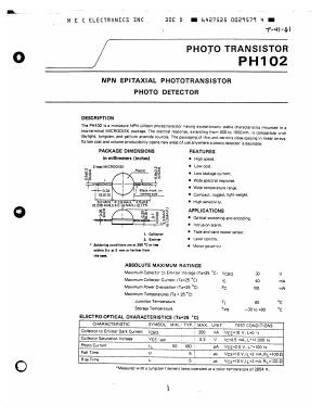 PH102 Datasheet PDF NEC => Renesas Technology