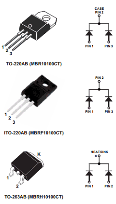MBRF10100CT Datasheet PDF Nell Semiconductor Co., Ltd