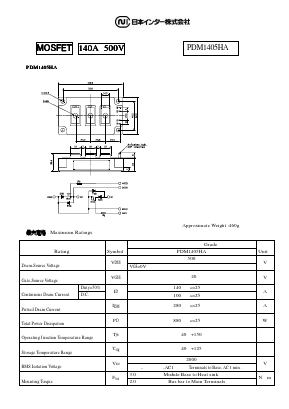 PDM1405HA Datasheet PDF National Instruments Corporation