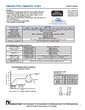 NSHC823J100TRG2F Datasheet PDF NIC-Components Corp.
