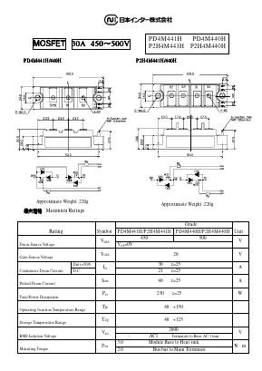 PD4M441H Datasheet PDF Nihon Inter Electronics