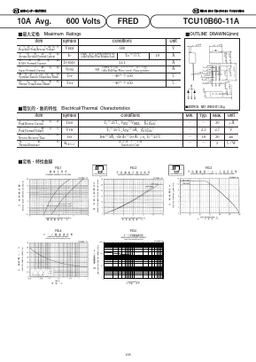TCU10A60-11A Datasheet PDF Nihon Inter Electronics