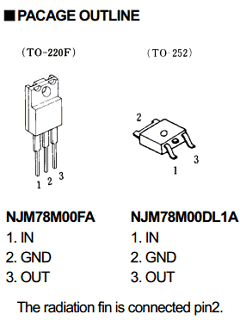 NJM78M08FA Datasheet PDF Japan Radio Corporation 