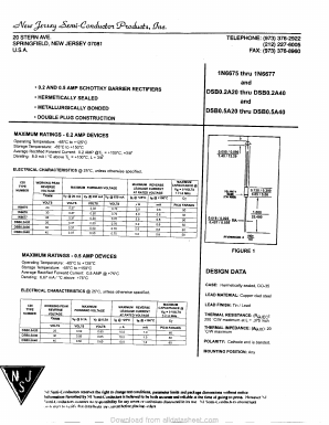 1N6675 Datasheet PDF New Jersey Semiconductor