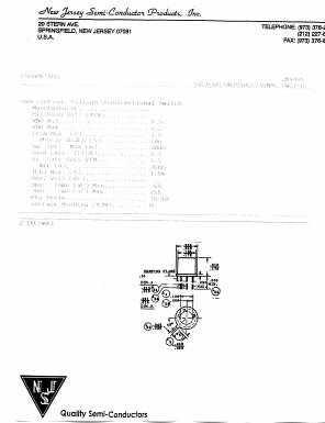 2N4985 Datasheet PDF New Jersey Semiconductor