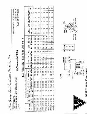 2N6483 Datasheet PDF New Jersey Semiconductor