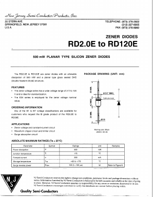 RD10EB1 Datasheet PDF New Jersey Semiconductor
