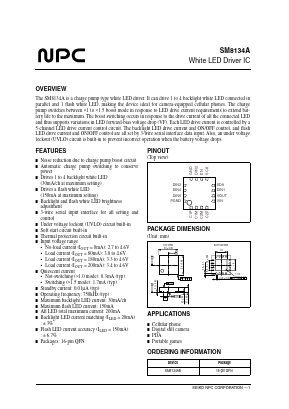 SM8134AB Datasheet PDF Nippon Precision Circuits 
