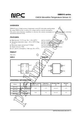 SM6610 Datasheet PDF Nippon Precision Circuits 