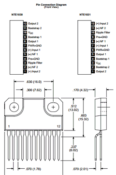NTE1830 Datasheet PDF NTE Electronics