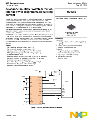 CD1030 Datasheet PDF NXP Semiconductors.