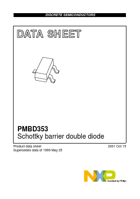 PMBD353 Datasheet PDF NXP Semiconductors.
