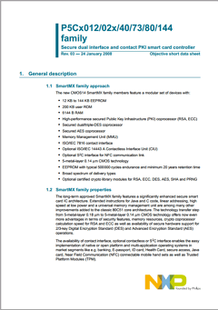 P5CD080A6 Datasheet PDF NXP Semiconductors.