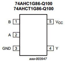 74AHC1G86-Q100 Datasheet PDF NXP Semiconductors.