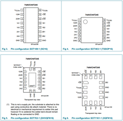 74AVCH4T245 Datasheet PDF NXP Semiconductors.