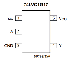 74LVC1G17GS Datasheet PDF NXP Semiconductors.