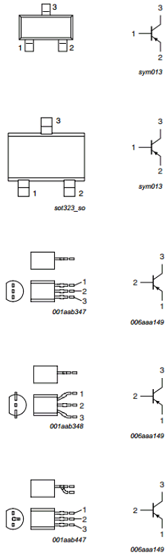 BC327T/R Datasheet PDF NXP Semiconductors.