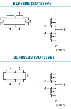 BLF888B Datasheet PDF NXP Semiconductors.