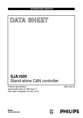 SJA1000N Datasheet PDF NXP Semiconductors.