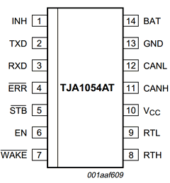 TJA1054AT/S900 Datasheet PDF NXP Semiconductors.