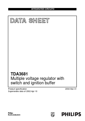 TDA3681JR Datasheet PDF NXP Semiconductors.