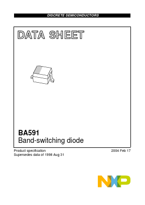 BA591 Datasheet PDF NXP Semiconductors.